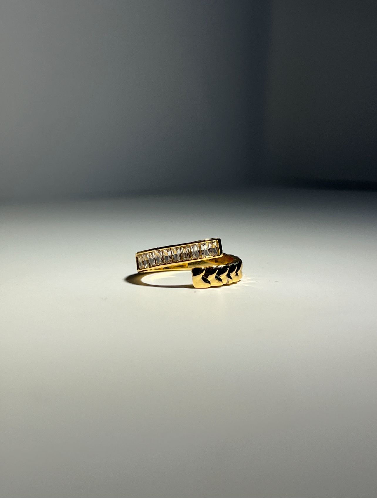 Gold Played Ring