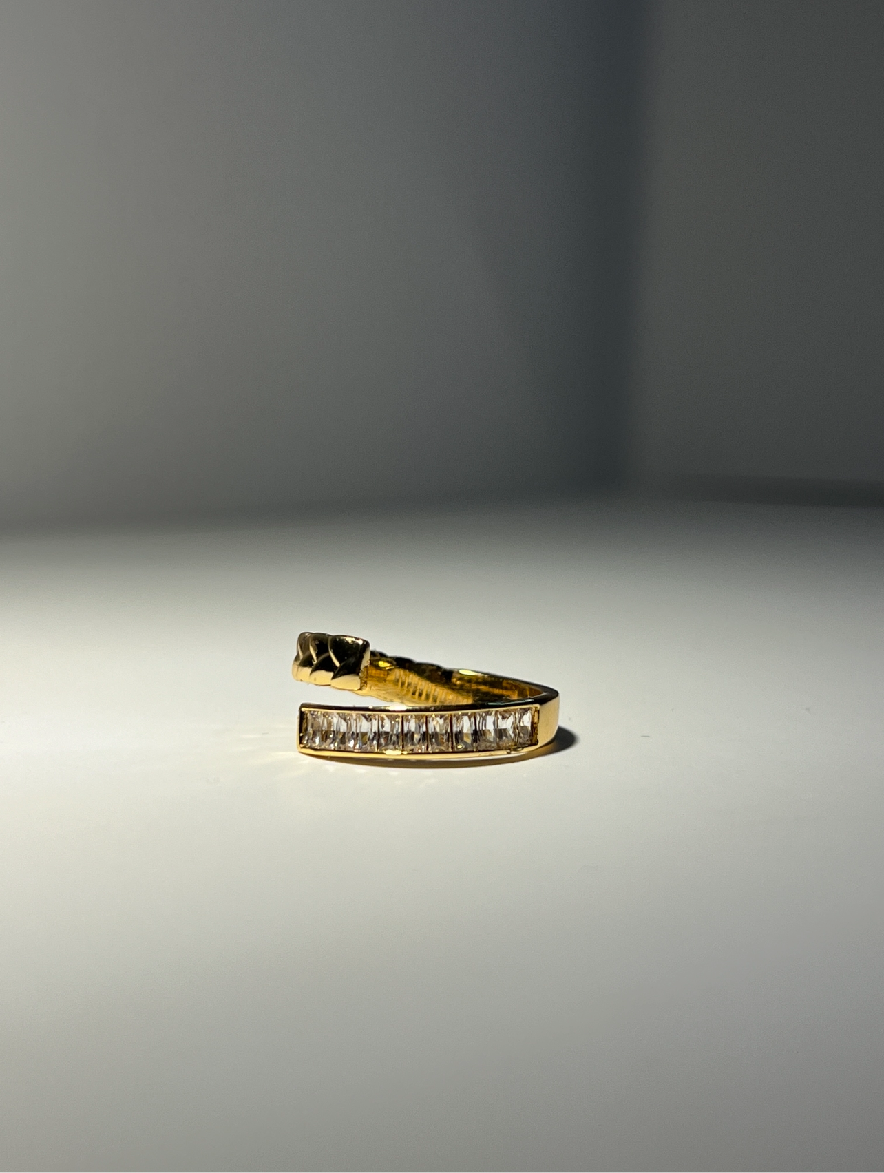 Gold Played Ring